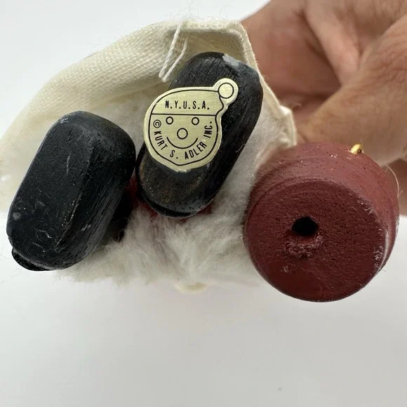 VTG Forest Grown Santa Christmas Ornament Designed Kurt S. Adler - Picture 4 of 5